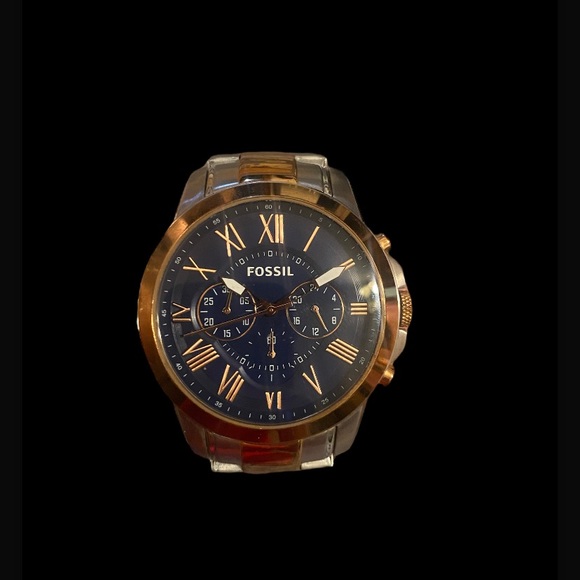 Fossil FS5024 Grant Two-Tone Watch - Picture 4 of 5